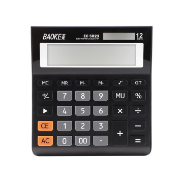 Promotional Office Gift Electronic Digital 12 Digit Solar Mini Correct Calculator